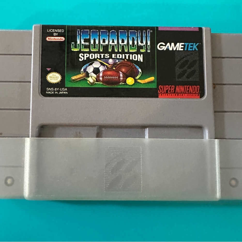 Jeopardy! Sports Edition Super Nintendo